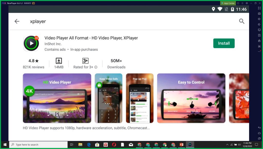 XPlayer for windows PC  Best all format video player for Windows